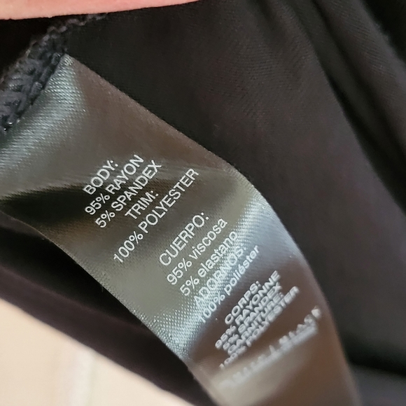 Whbm black one shoulder blouse size medium - Picture 9 of 9